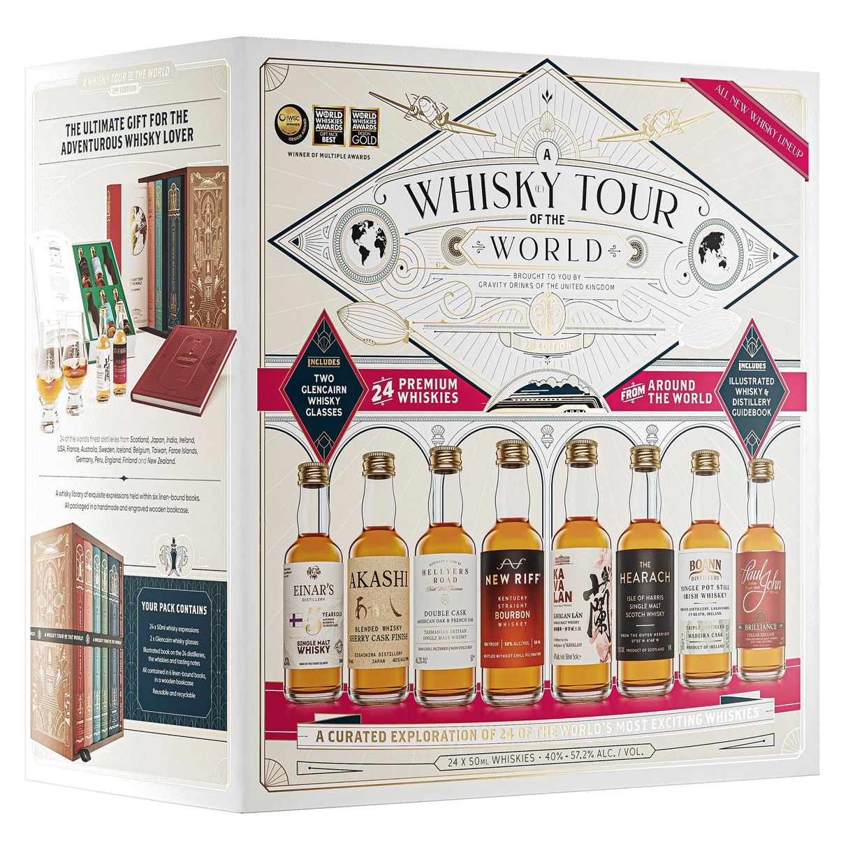 Whisky Tour of The World 24Pk 50ML