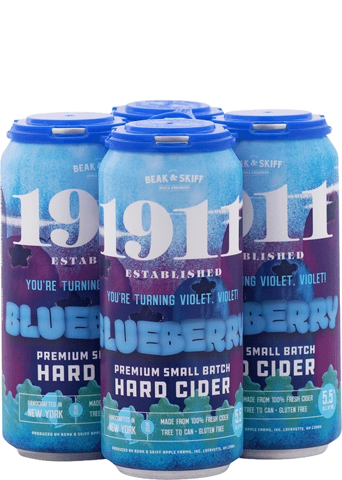 1911 Blueberry Cider 4Pk
