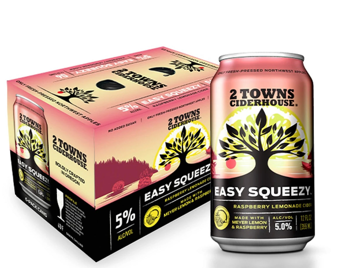 2 Towns Easy Squeezy 6Pk