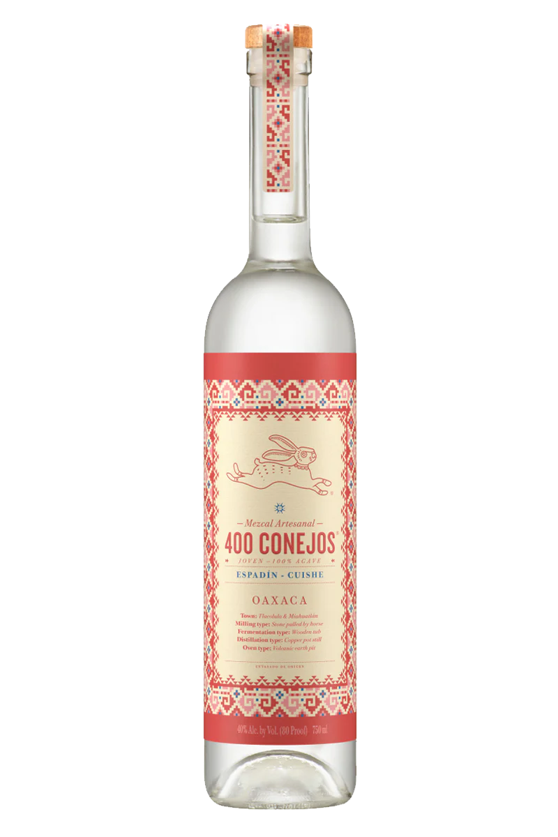 400 Conejos Mezcal Cuishe Joven 750ML