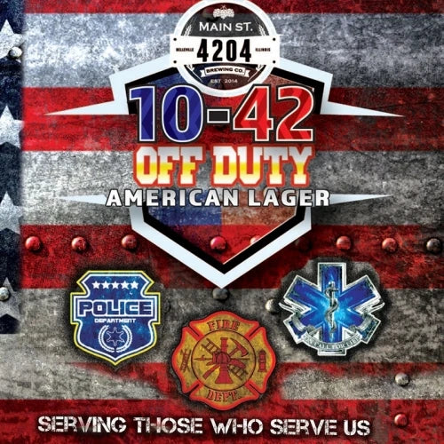 4204 Off Duty Lager 6Pk