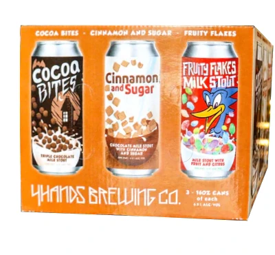 4 Hands Chocolate Milk Cereal Variety 9pk