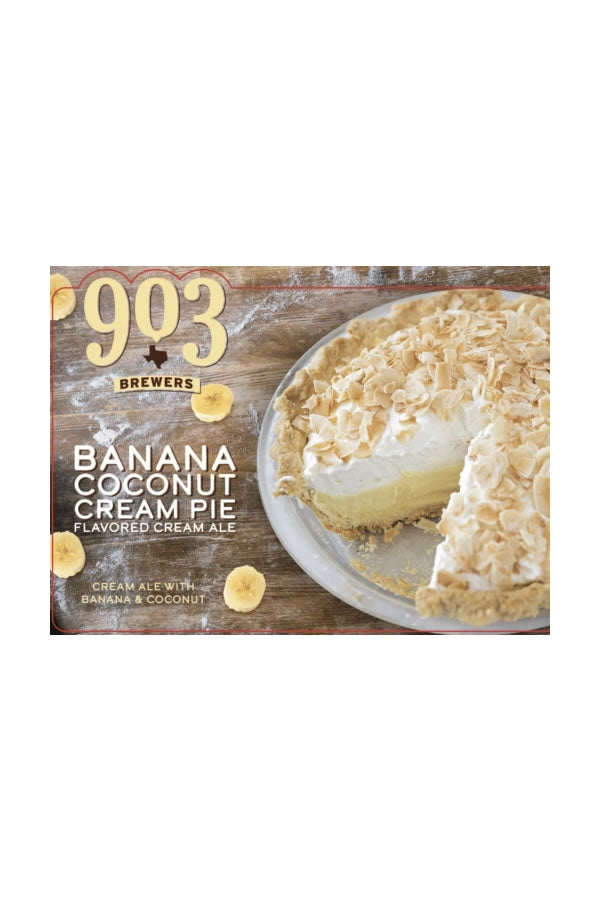 903 Brewers Banana Coconut Cream Pie