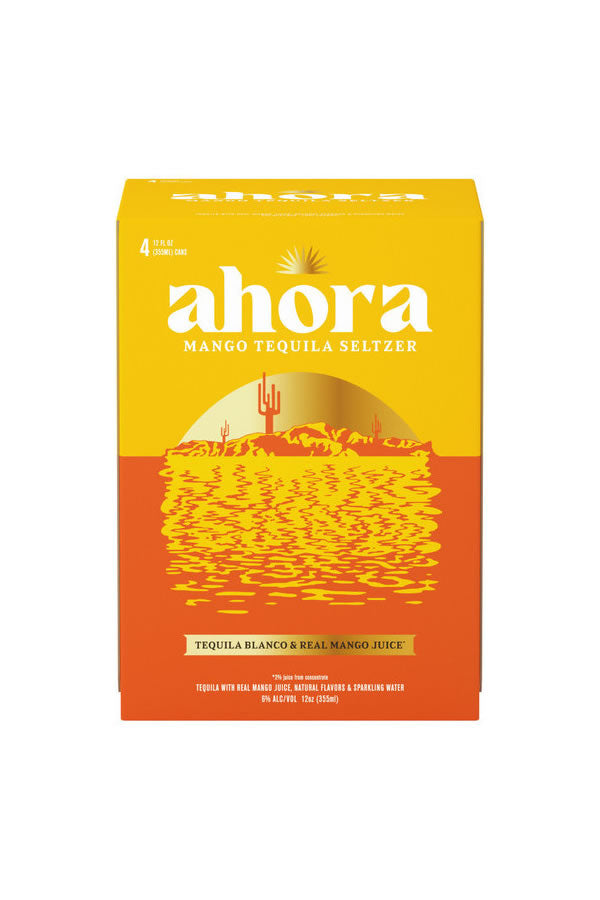 Ahora Mango Tequila Seltzer 4Pk - Premixed Cocktail | Shop Online at The Liquor Barn
