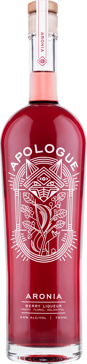 Apologue Aronia Liqueur 750ml | Midwest Berry Liqueur – The Liquor