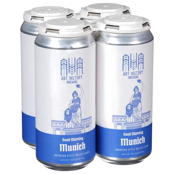 Art History Good Morning Munich Helles 4Pk - Lager | Shop Online at The Liquor Barn