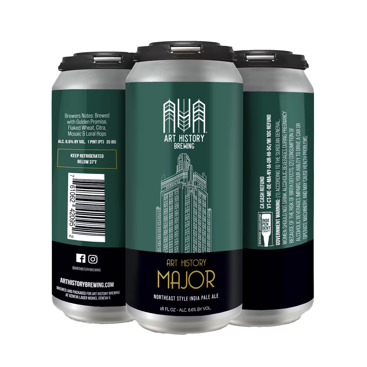 Art History Major Hazyish 4Pk - Hazy IPA | Shop Online at The Liquor Barn