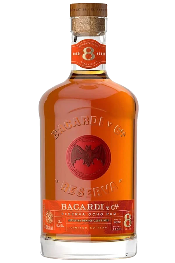 Bacardi Ocho 8 Year Sevillian Orange 750ML