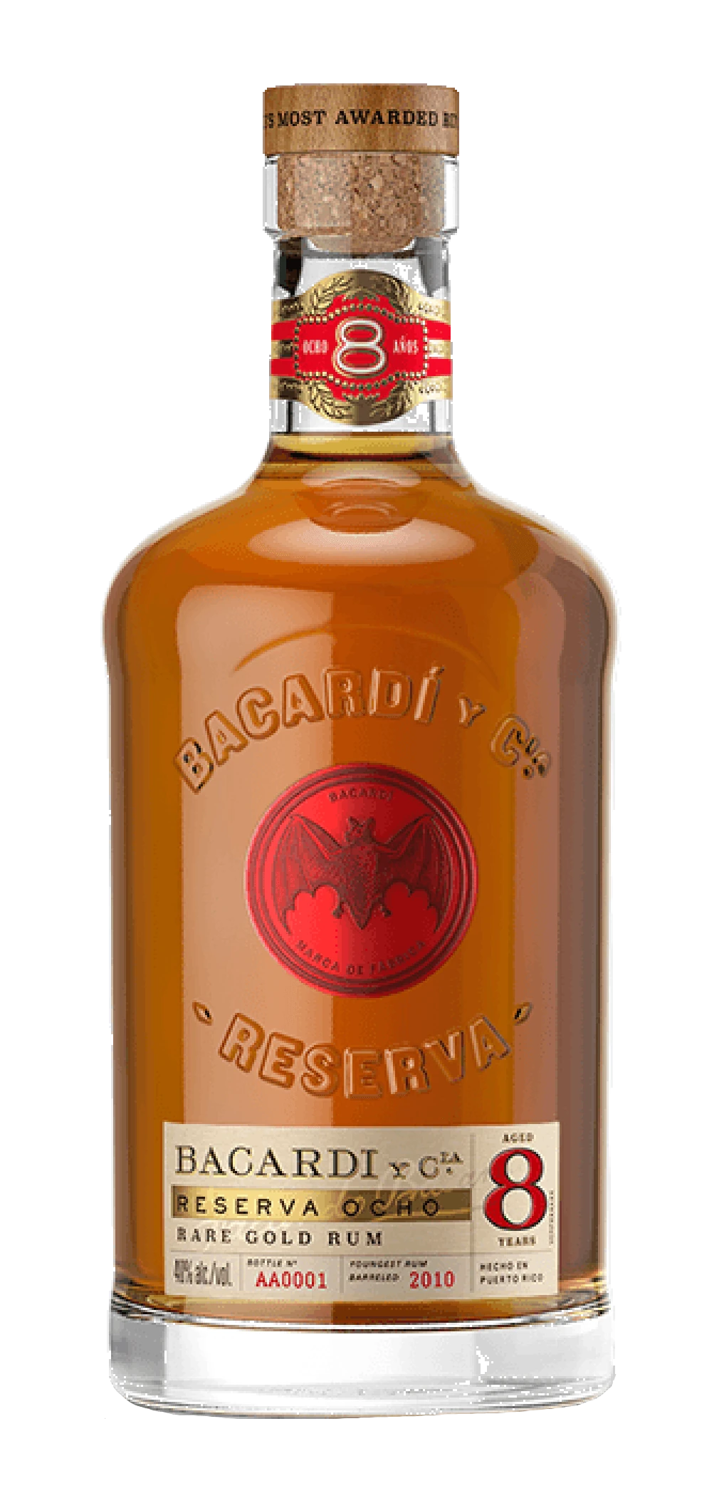 Bacardi Rum 8 Year 750ML