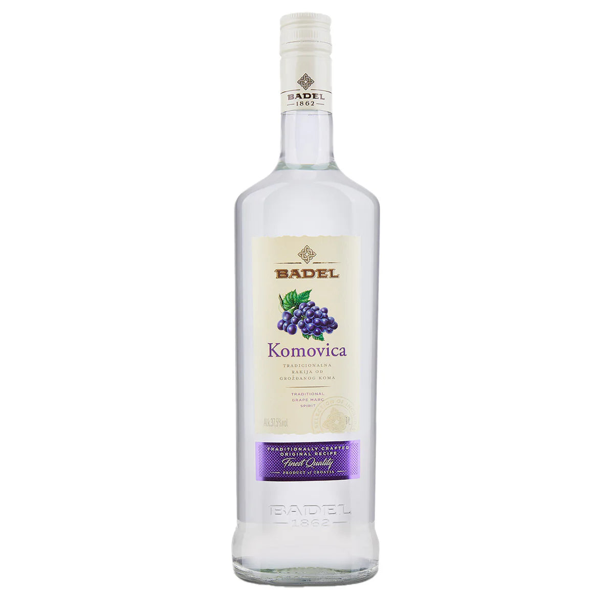 Badel Komovica Diluted Grape Brandy 1L