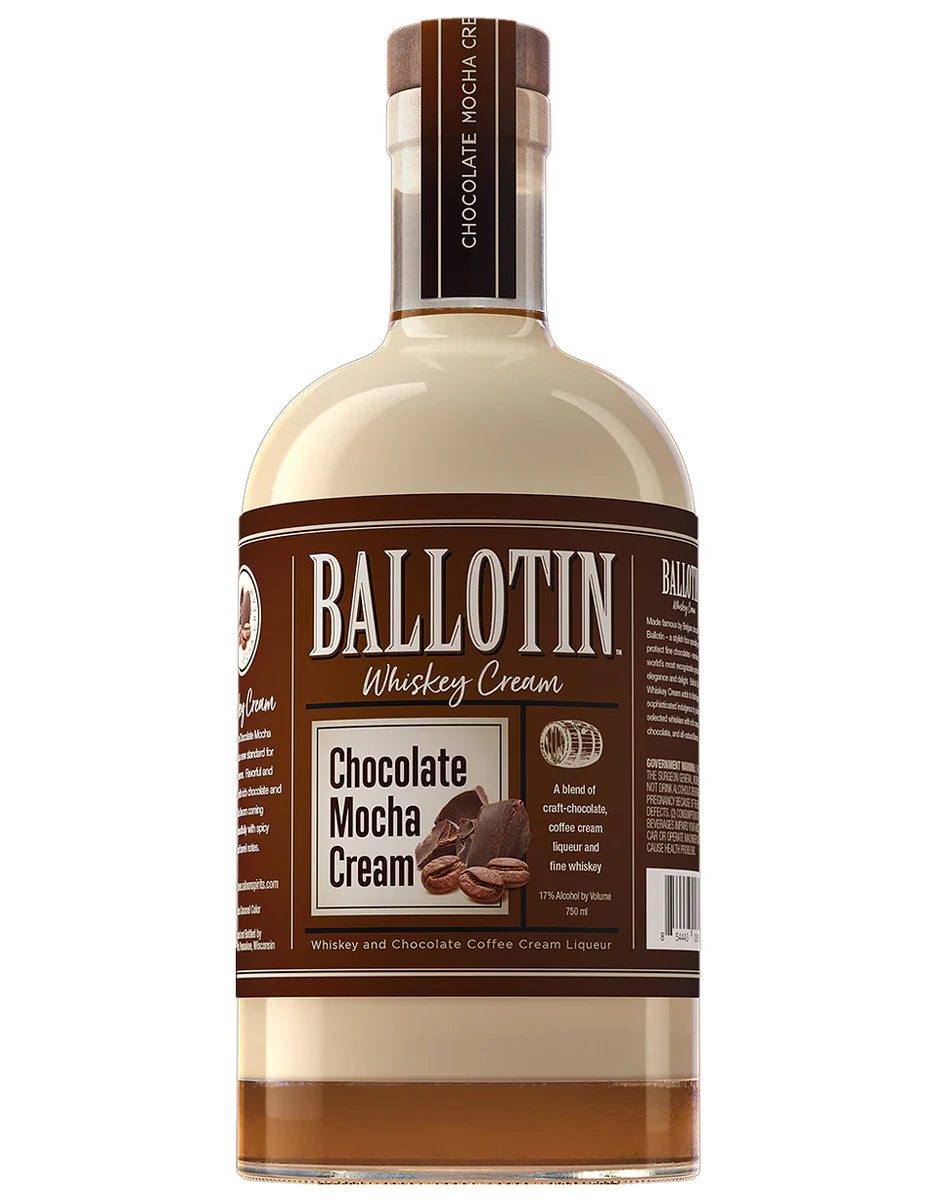 Ballotin Chocolate Mocha Whiskey Cream 750ML