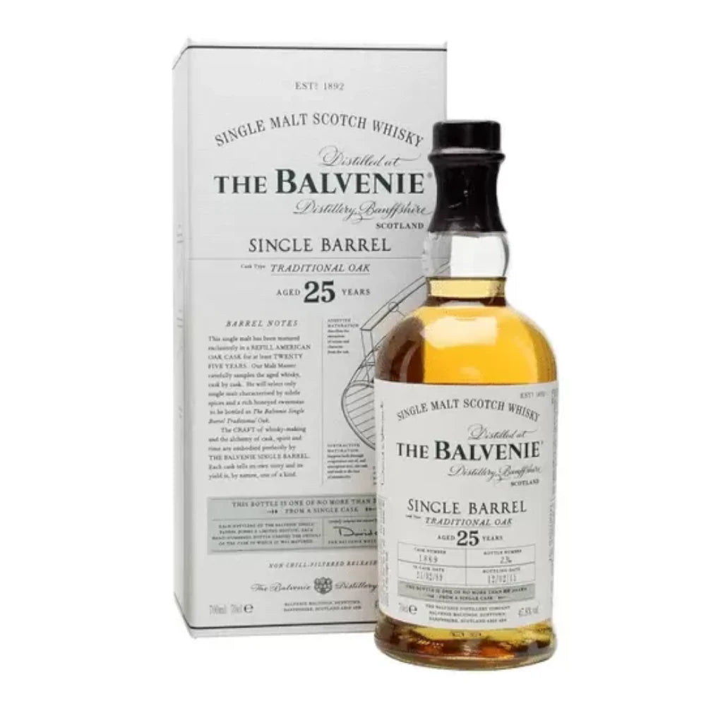 Balvenie 25 Year Single Barrel Traditional Oak 750ML