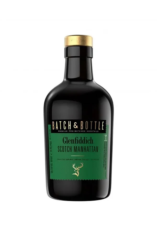 Batch & Bottle Glenfiddich Scotch Manhattan