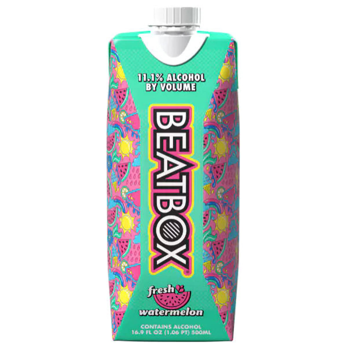 vape alcohol flavors BeatBox Fresh Watermelon 500ML