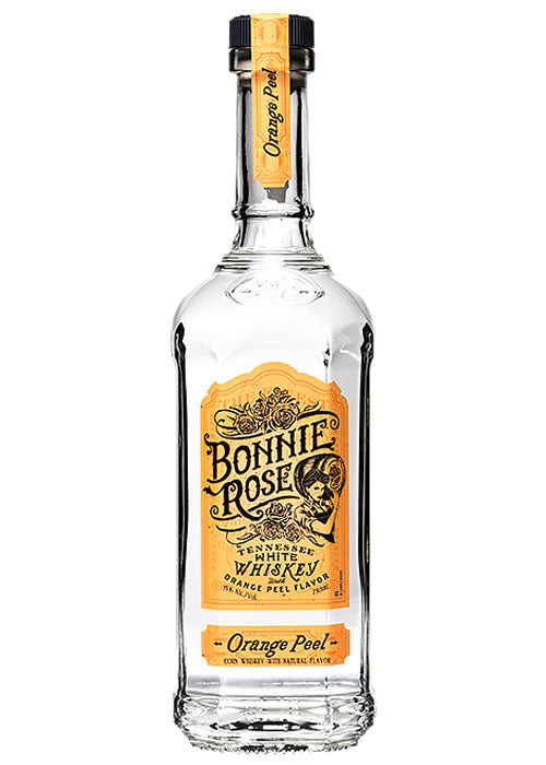 Bonnie Rose Orange Peel White Whiskey 750ML - Flavored Whiskey | Shop Online at The Liquor Barn
