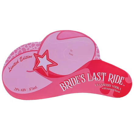 Bride's Last Ride Vodka Gift 375ML