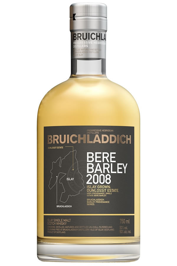 Bruichladdich Dunlossit Estate Bere Barley 2008 750ML - Single Malt Scotch | Shop Online at The Liquor Barn