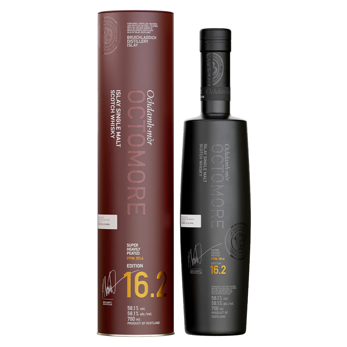 Bruichladdich Octomore 16.2 Super Heavily Peated 700ML
