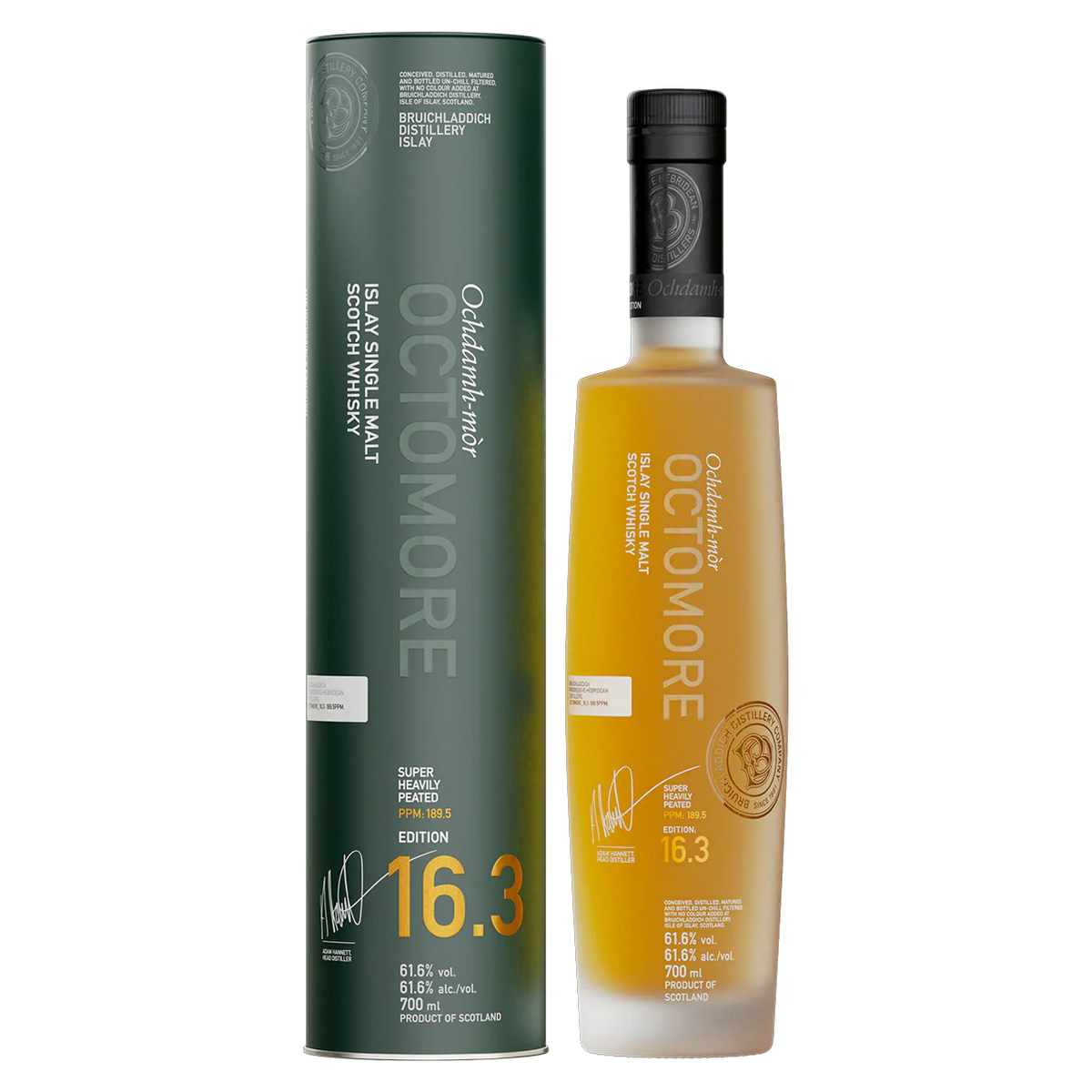 Bruichladdich Octomore 16.3 700ml | 189.5 PPM Islay Malt – The