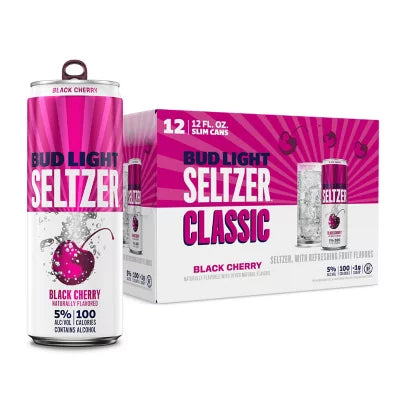 Bud Light Seltzer Black Cherry 12Pk
