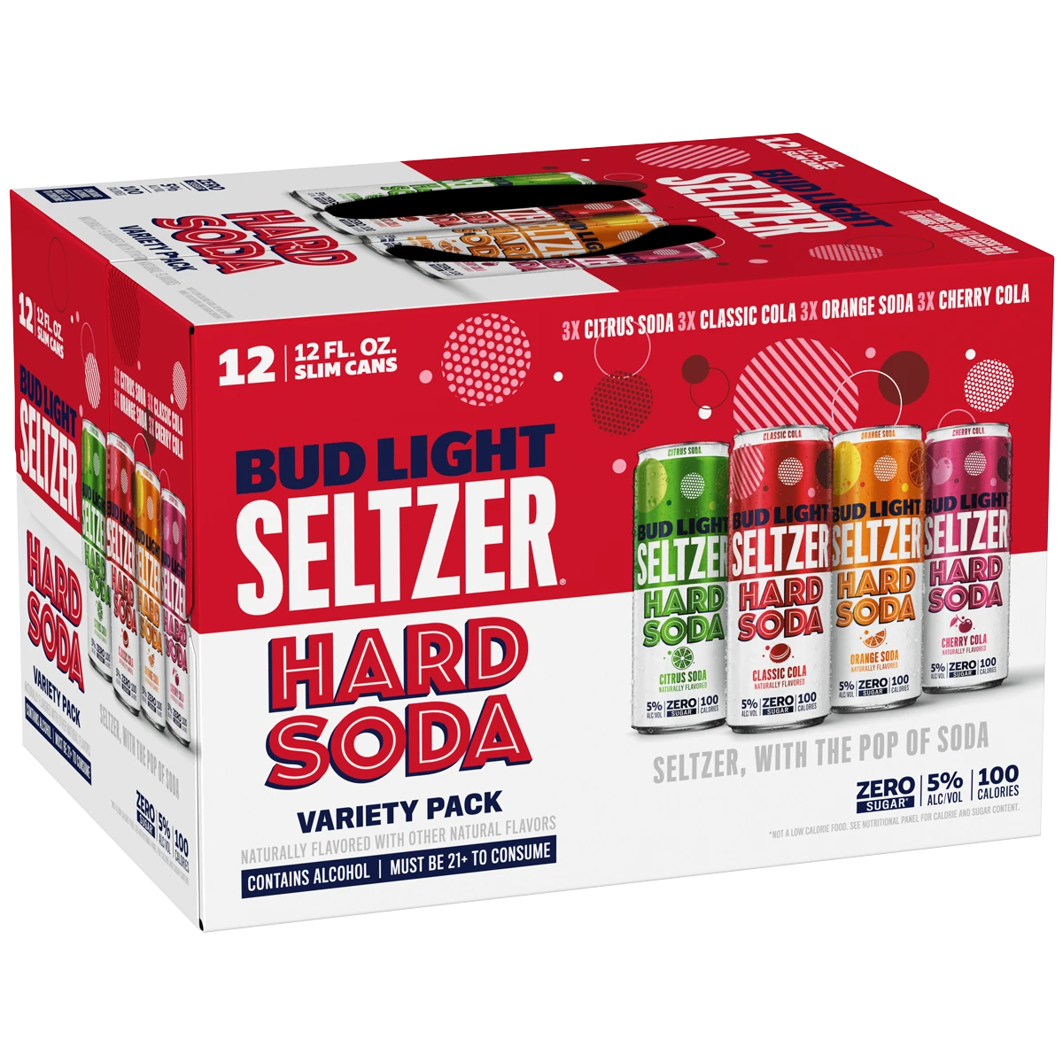 Bud Light Seltzer Hard Soda Variety 12Pk