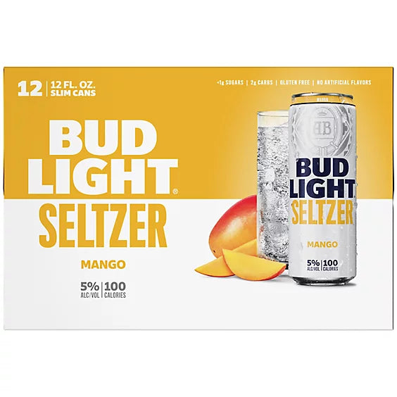Bud Light Seltzer Mango 12Pk