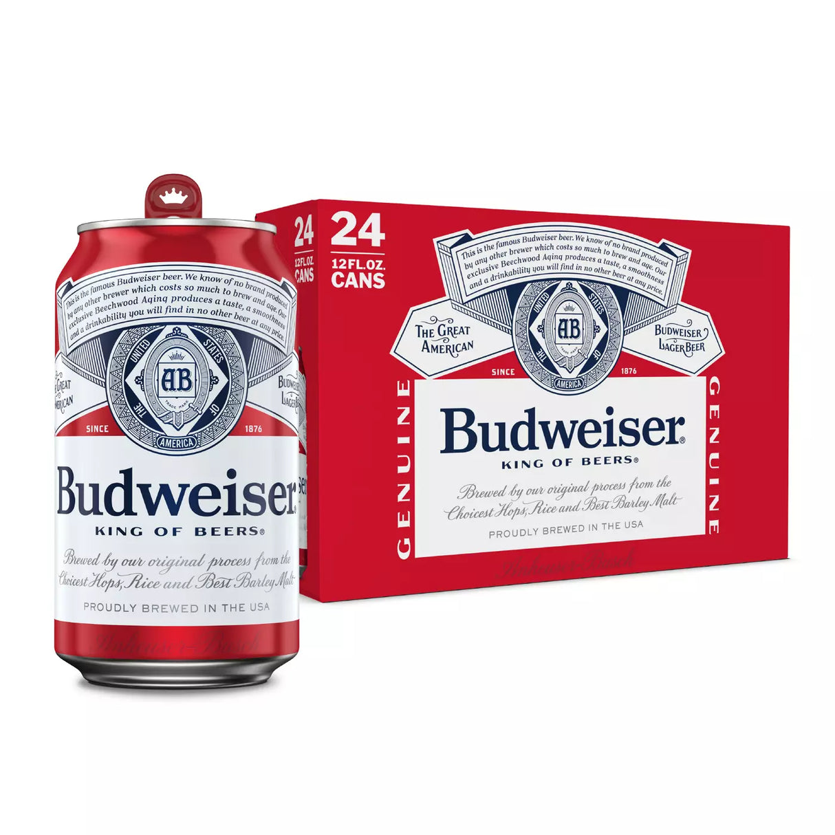 Budweiser 24Pk Cans