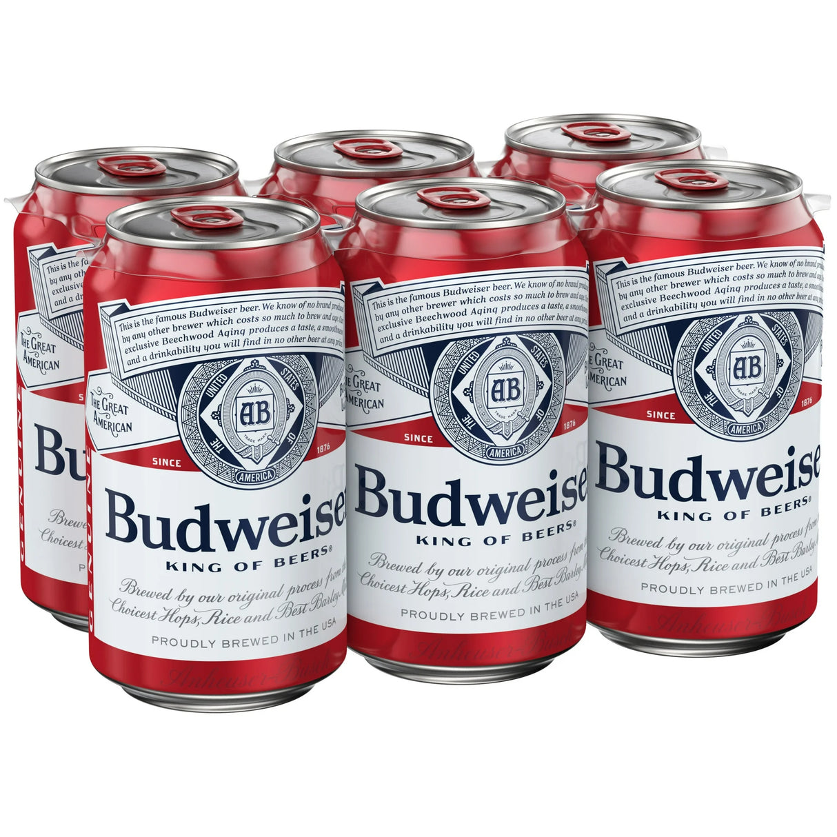 Budweiser 6Pk Cans