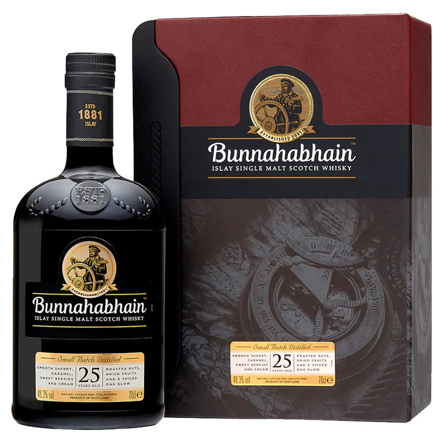 Bunnahabhain 25 Year 750ML - Single Malt Scotch | Shop Online at The Liquor Barn