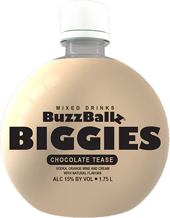 Buzzballz Biggies Chocolate Tease 1.75L