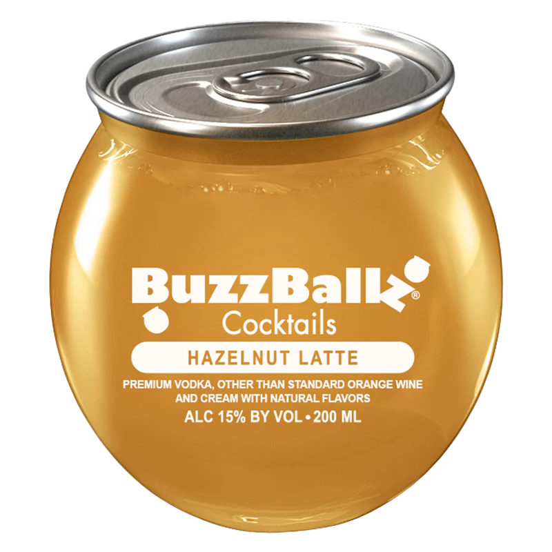 Buzzballz Hazelnut Latte 200ML