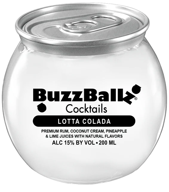 Buzzballz Lotta Colada 200ML - Premixed Cocktail | Shop Online at The Liquor Barn
