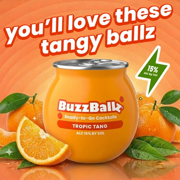 Buzzballz Tropical Tang 200ML