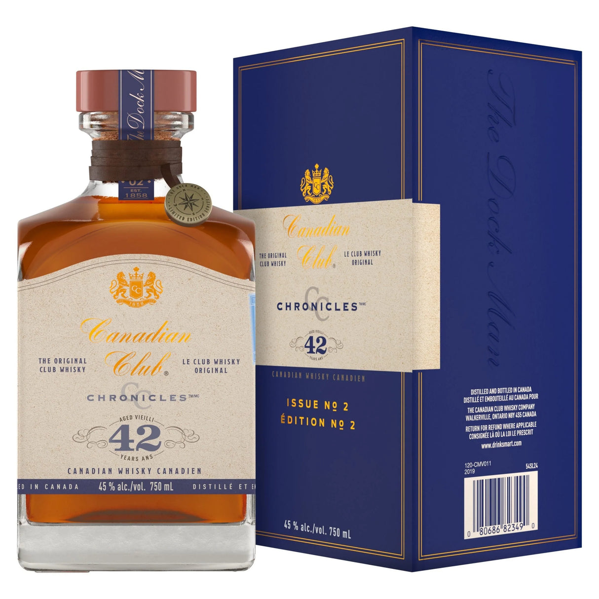 Canadian Club Chronicles 42 Year 750ML
