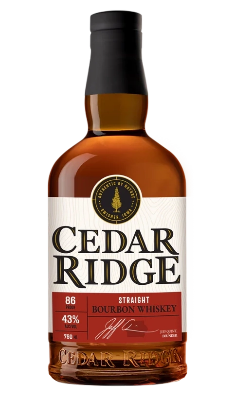 Cedar Ridge Straight Bourbon Whiskey 750ML