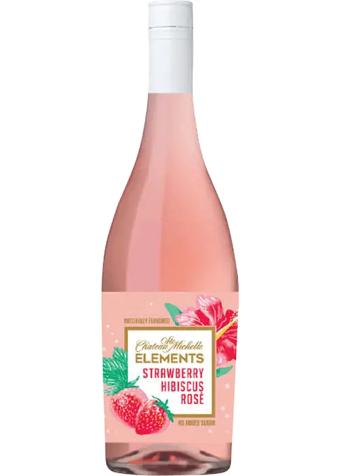 Chateau Ste Michelle Elements Strawberry Hibiscus Rose