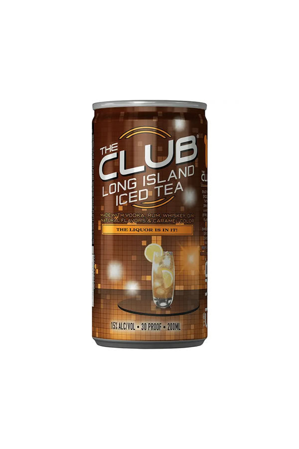 Club Long Island Ice Tea 200ML Can - Premixed Cocktail | Shop Online at The Liquor Barn