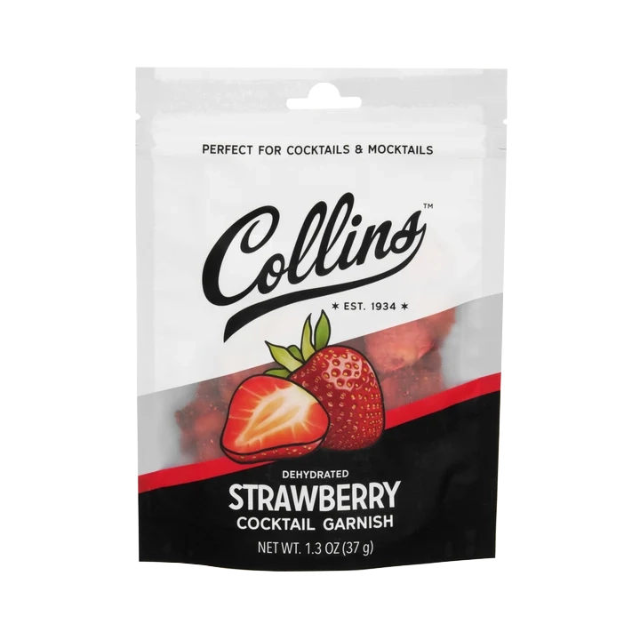 Collins Dehydrated Strawberry Garnish 1.3OZ