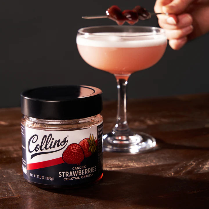 Collins Candied Strawberry 10.1OZ