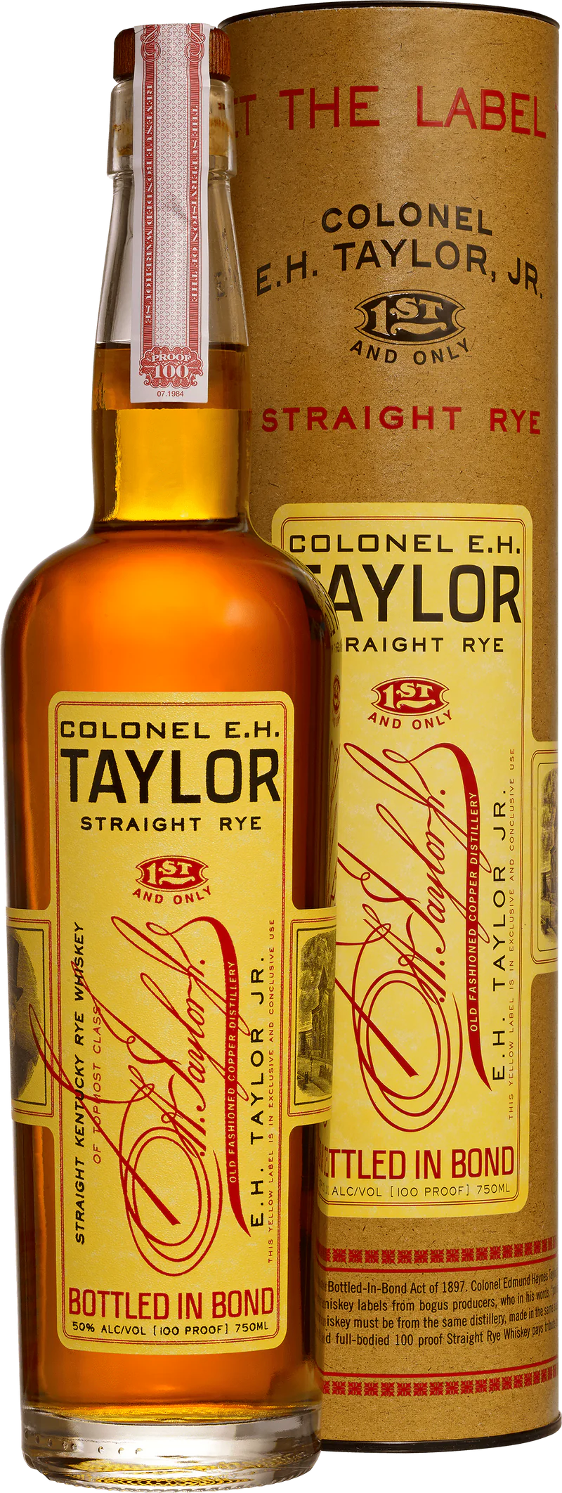 Colonel E.H. Taylor, Jr. Straight Rye 750ML