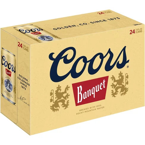 Coors Banquet 24Pk Cans