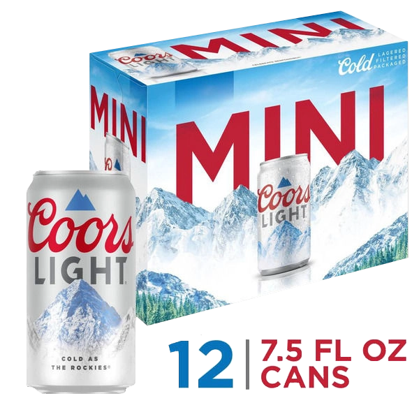 Coors Light 12Pk 7.5OZ Cans
