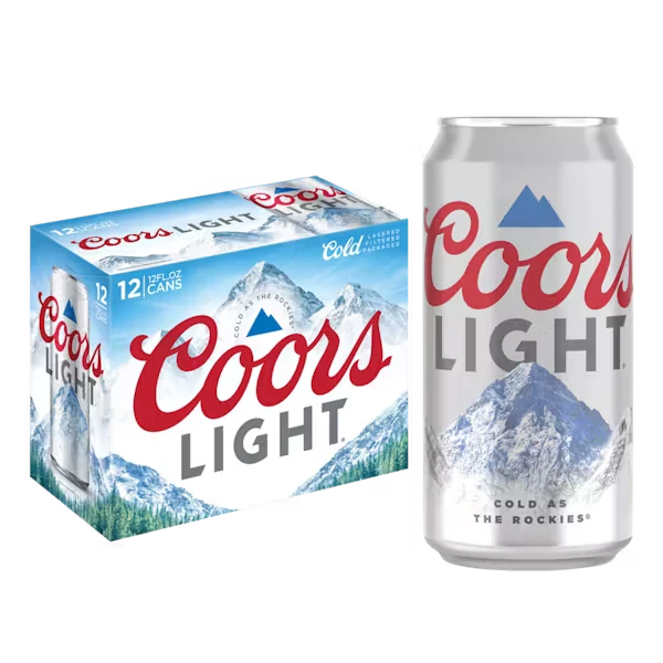 Coors Light 12Pk Cans