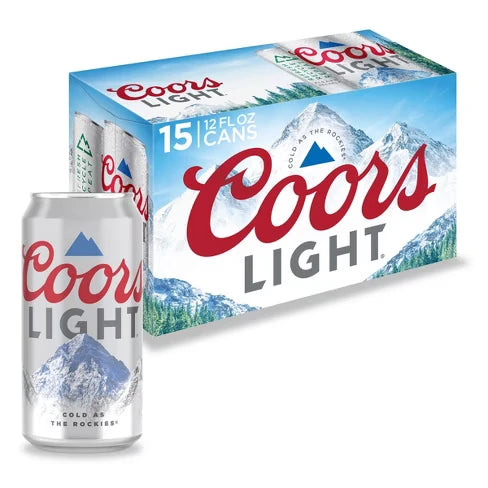 Coors Light 15Pk Cans
