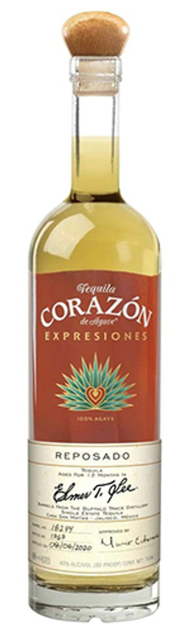 Expresiones del Corazon Tequila Anejo aged in Elmer T Lee Barrels 750ML