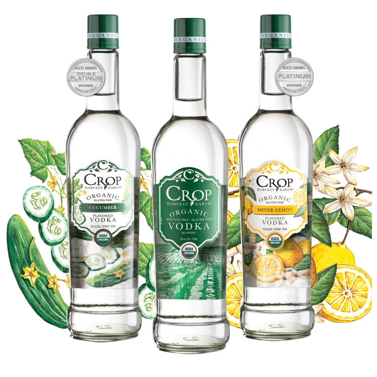Crop Organic Vodka 750ML
