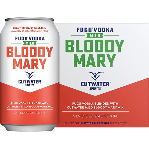 Cutwater Bloody Mary 4PK Mild - Premixed Cocktail | Shop Online at The Liquor Barn