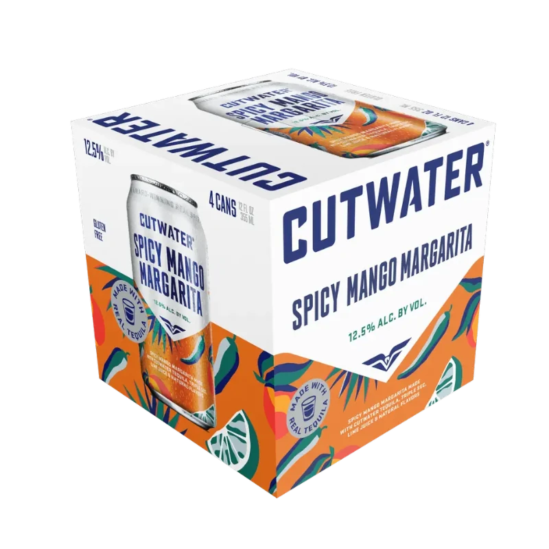 Cutwater Spicy Mango Margarita 4PK