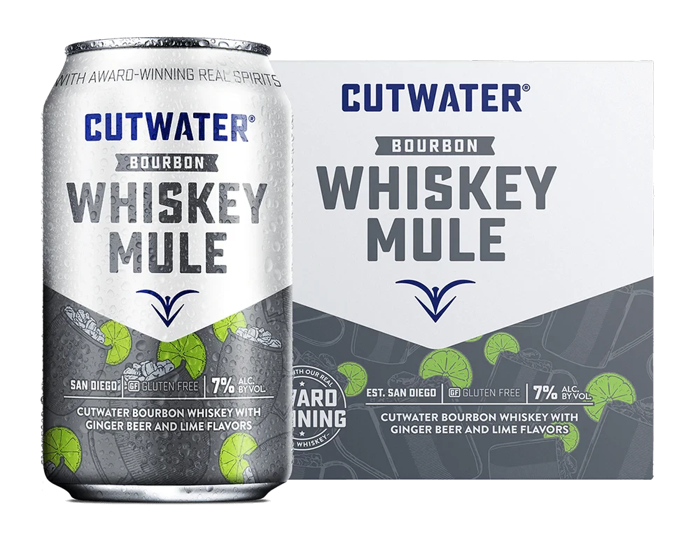 Cutwater Whiskey Mule 4PK - Premixed Cocktail | Shop Online at The Liquor Barn