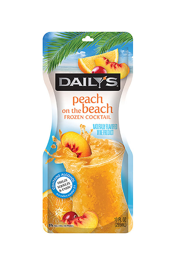 Daily's Frozen Peach Daiquiri 10OZ - Premixed Cocktail | Shop Online at The Liquor Barn
